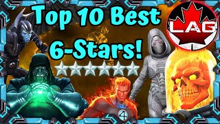 Top 10 Best 6Star Champions In MCOC Ranked Lagacys Opinion 2024  Marvel Contest of Champions [upl. by Kelula723]