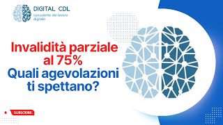 Invalidità parziale al 75 quali agevolazioni [upl. by Eicirtap]