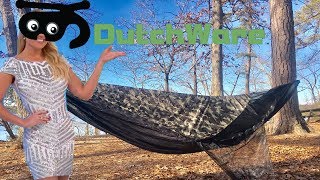 DUTCHWARE HALF ZIPPED HAMMOCK W SIDECAR REVIEW [upl. by Conan]