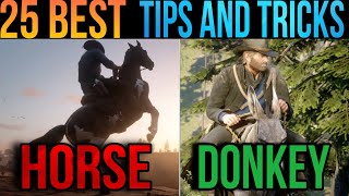 25 RDR2 Tips amp Tricks [upl. by Stoneman]