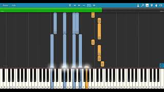 Confidentiel JeanJacques Goldman  Tuto Piano [upl. by Yerggoeg]