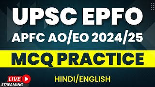 EPFO MCQ PRACTICE mcq epfo apfc apfcnotification upsc AOEOEPFO epfoeo [upl. by Langer]