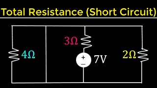 04  How to find the Equivalent Resistance of a Short Circuit [upl. by Hesky]