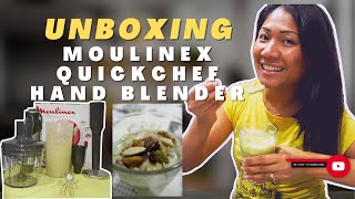 Spontaneous Unboxing Test and Review of Moulinex Quickchef Hand blender  Honest Review [upl. by Nylasoj]