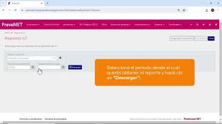 PreveNET  Reintegro de ILT – Gestión de reportes [upl. by Noel]