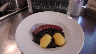 Grünkohl Rezept mit Mettenden  Der Bio Koch 422 [upl. by Dorri]