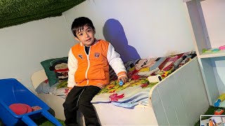 Itna chota bedroom for hriday😍 [upl. by Oniratac]