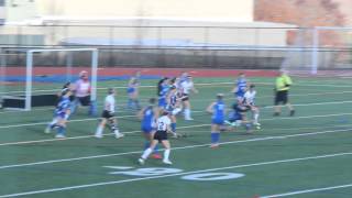 Margaret Moriarty scores first playoff goal for Longmeadow field hockey in WMass DI semis [upl. by Keviv907]