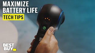 Maximize Battery Life of the Theragun Prime Plus MultiTherapy Massage Gun – Tech Tips from Best Buy [upl. by Joktan]