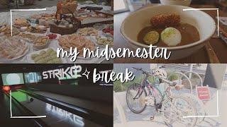 my midsemester break  baking studying socialising exercising [upl. by Belford]