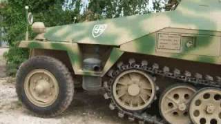 German Halftracks at Bovington Tankfest 2009 [upl. by Anawad108]