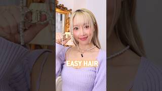 MakeItLookEasy제작비지원 EASY HAIR 집게핀 스타일 💕단발✅긴머리✅ [upl. by Ylrebma901]