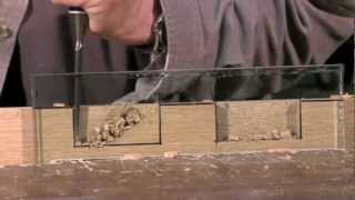 Cutting a Mortise  Mortise chisel vs bevel edge chisel  Paul Sellers [upl. by Ytomit142]