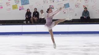 Olivia Jung  Intermediate Women Short Program  2025 Eastern Sectional Singles Final [upl. by Huskamp821]