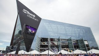 Minnesota Vlog  US Bank Stadium Tour [upl. by Drofnats]