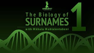 PODCAST The Biology of Surnames Part 1 [upl. by Marteena]