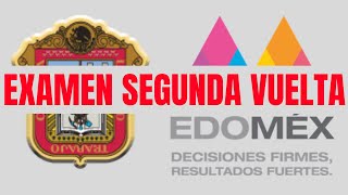 SEGUNDA VUELTA EXAMEN 103 MUNICIPIOS [upl. by Edmea]