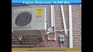 Installation of Fujitsu Ductless air conditioning Heat Pump in Astoria [upl. by Ermine]