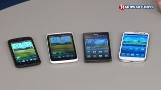 Highend Android Roundup HTC One X en S LG 4X HD Samsung Galaxy S3  HardwareInfo TV Dutch [upl. by Duong]