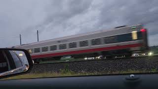 Amtrak Pere Marquette P371 Chase Hudsonville Michigan August 4 2024 [upl. by Clausen]