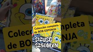 Así es la colección de figuras a color de BOB ESPONJA juguetes bobesponja [upl. by Eislel636]