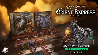 Horror On The Orient Express The Board Game  Sneak Peek [upl. by Daus]