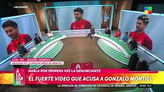 Gonzalo Montiel acusado de abuso sexual habla por primera vez la denunciante [upl. by Edroi]