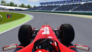 Ferrari F2004 Slick Tyres  Hockenheim 2001  Assetto Corsa [upl. by Alanah]