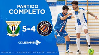 CD Leganés vs Full Energía Zaragoza [upl. by Odlabso48]