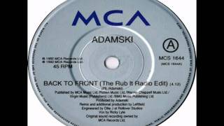 Adamski Back to front [upl. by Latihs]