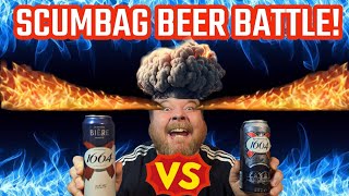 SCUMBAG BEER BATTLE Kronenburg 1664 VS NEW 46 Kronenburg 1664 [upl. by Terza361]