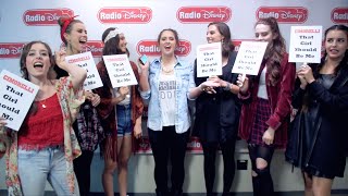 Cimorelli quotThat Girl Should Be Mequot  Radio Disney Insider  Radio Disney [upl. by Davon329]