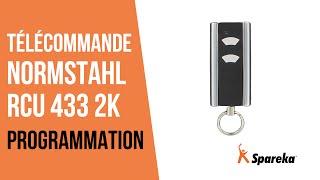 Programmation Télécommande Normstahl RCU 433 2K [upl. by Lanie196]