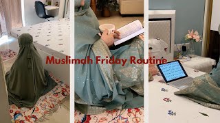 Muslimah Friday Vlog🌷 Friday routine  peaceful aesthetic self care🌸 [upl. by Macmillan899]