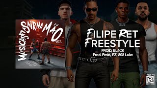 7 FILIPE RET FREESTYLE  Froid BL4CK  Prod Froid RZ 808 Luke [upl. by Aikemaj]