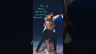 Ice skating and the Romantic story😍shortvideo love couple skating [upl. by Cleodal271]