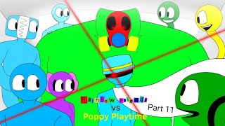 Rainbow Friends Vs Poppy Playtime Part 11 The Legend of Rainbow Friends Unbeatable [upl. by Delores]