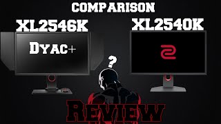 Review Zowie XL2546K Dyac on CsGo   comparison to XL2540K  Best Monitor For FPS [upl. by Reede904]