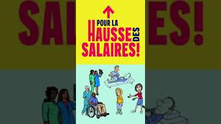 Pour la hausse des salaires dans la santé et le social [upl. by Sabah]