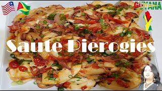 How To Make Saute Pierogies with Butter and Onions [upl. by Forrer763]