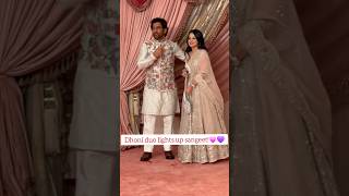 Mahendra Singh Dhoni and Sakshi Dhoni at Anant Ambani amp Radhika Merchant sangeet anantambani [upl. by Algar499]