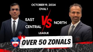 HIGHLIGHTS  Over 50 North Zone Vs East Central  October 20 2024  Masters Cricket USA Dubai Zonal [upl. by Semreh]