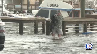 Oncein1000year storm floods homes forces rescues in North Carolina [upl. by Demeyer959]