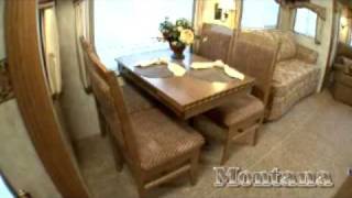 Swivel and Slide Dinette Table  Keystone Montana [upl. by Tshombe]