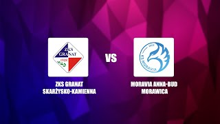 Skrót meczu ZKS Granat SkarżyskoKamienna vs Moravia AnnaBud Morawica [upl. by Guod]