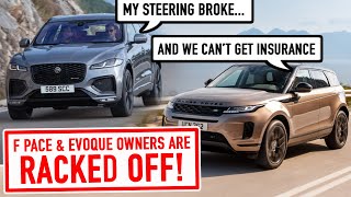 Jaguar F Pace Steering Racks are LEAKING and Range Rover Owners STILL cant get insurance [upl. by Affay]