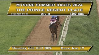 Race No 3 The Prince Regent Plate DIV  2 [upl. by Bobinette]