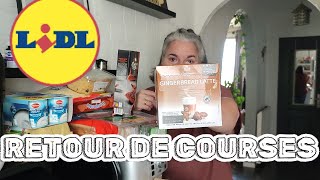 LIDL 🛒Retour de Courses🛍️ Des nouveautés miam🤩 [upl. by Dominus255]