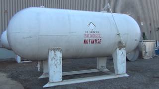 Used Buehler Tank amp Welding Works Pressure Tank 6000 Gallons  stocK  45343004 [upl. by Eecyaj]