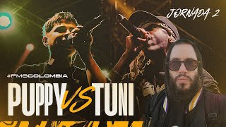 fms colombia TUNI VS PUPPY 2 jornada [upl. by Aihn]